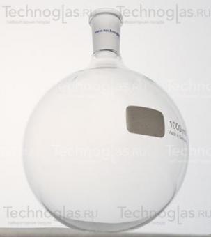 Круглодонная колба с коротким горлом 1л, шлиф 2440, по ASTM D 4929
